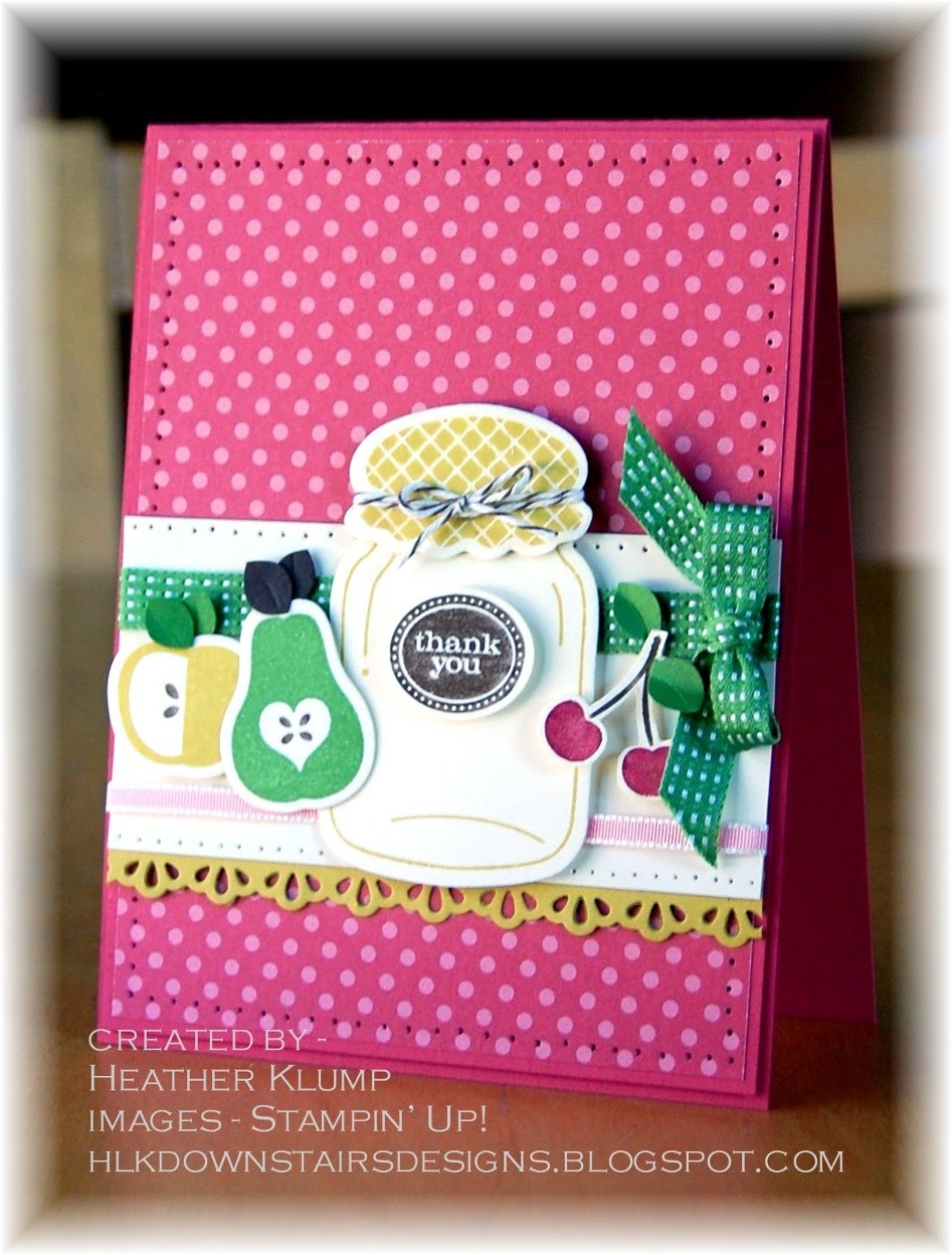 Downstairs Designs: Sweet Thank you