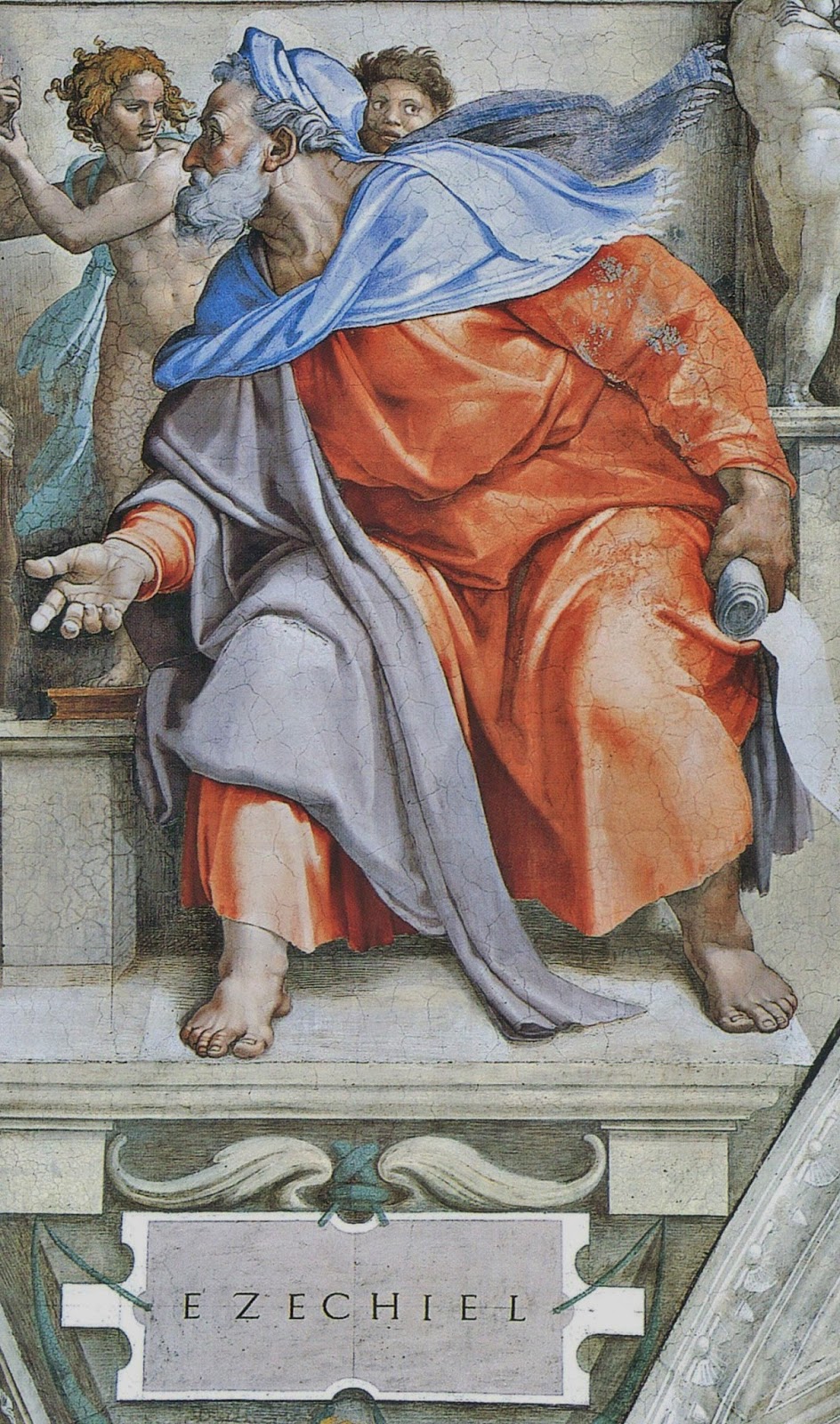 St. Ezekiel & The Eating of the Scroll