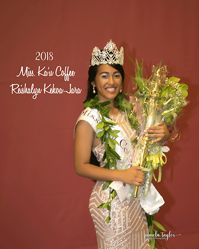 Miss Ka‘u Coffee 2018