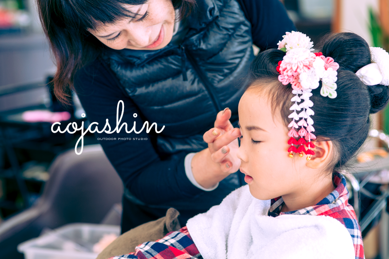 七五三 3歳 写真館 7歳 フォトスタジオ 着物 千葉 前撮り 子供 出張
