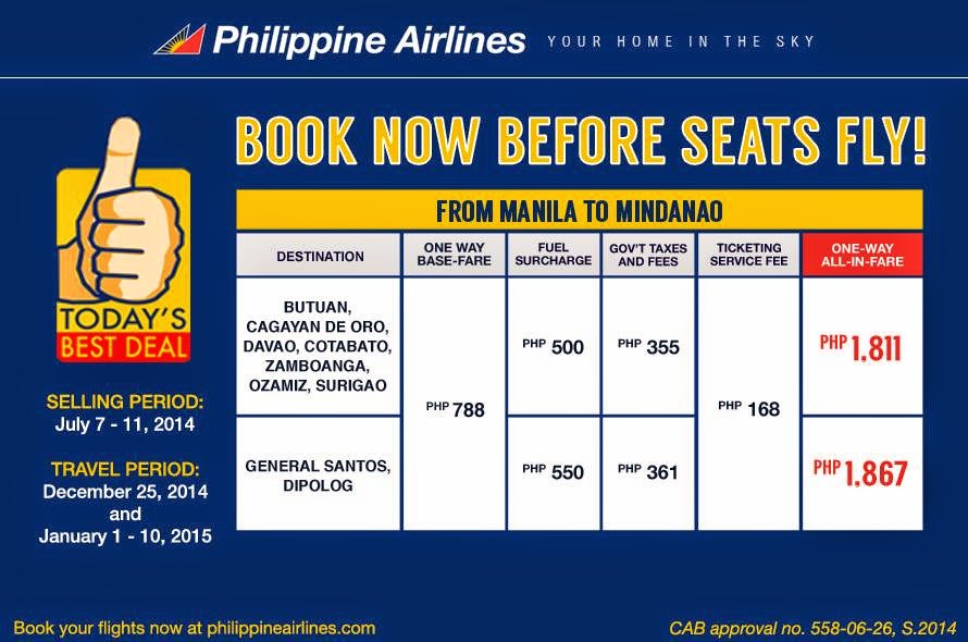 Pal Airlines Promo Ticket Manila To Iloilo The Philippine Flight