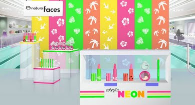 Natura Faces Neon Shop