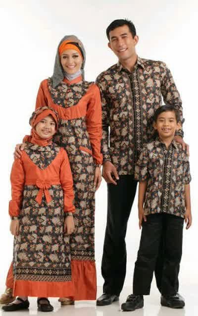 Model Busana Muslim Batik Anak