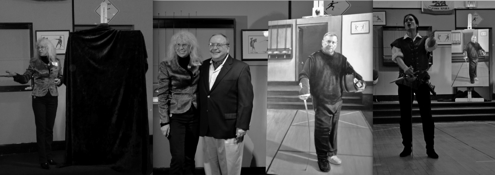 The Fencing MasterMaestro Edwin HurstEpee Lesson Stephanie Goldman