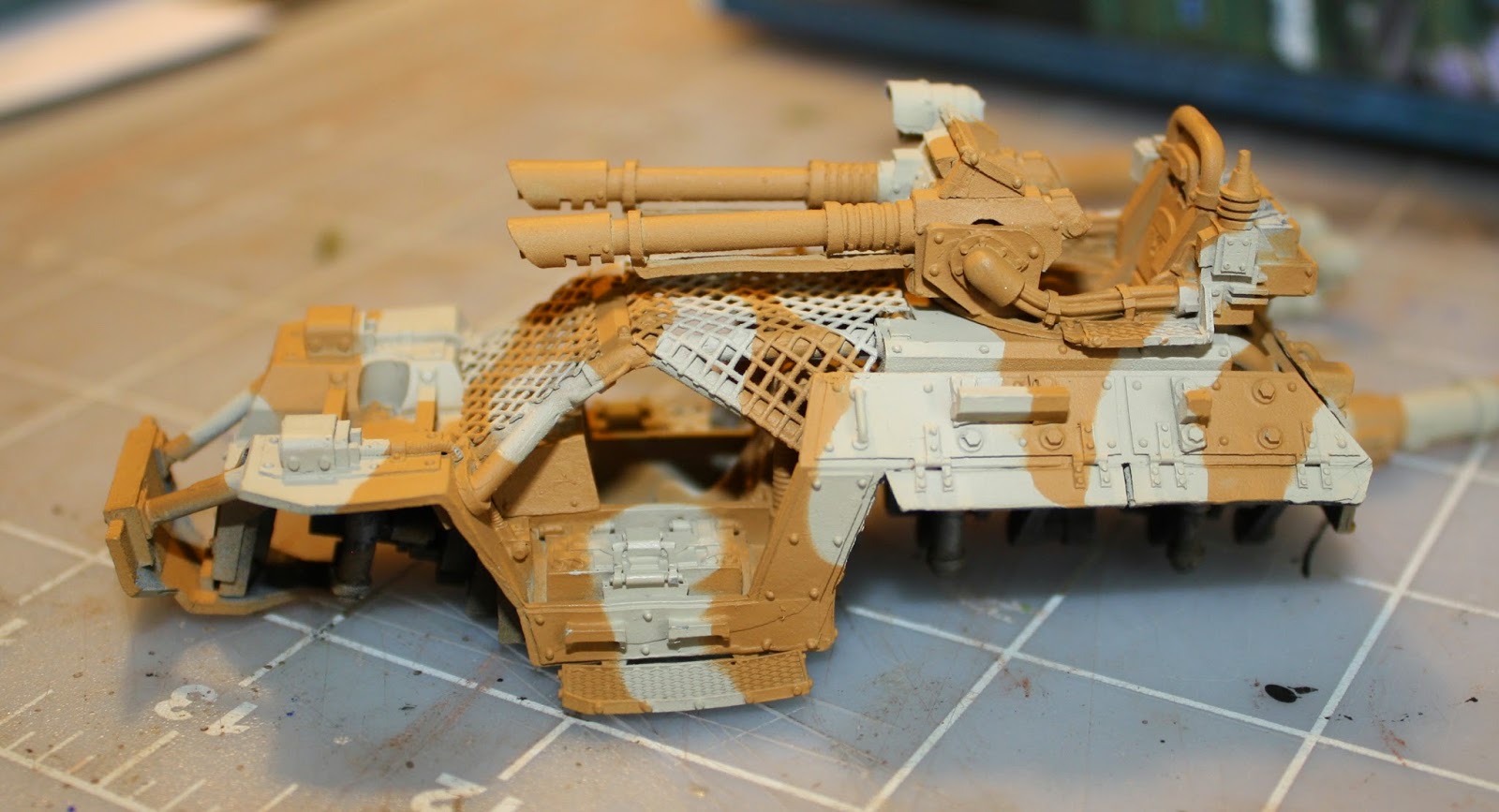 The Artist of War Tutorial Using Silly Putty as a Masking Tool