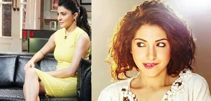 Geo TV Maza: Bollywood Actress Anushka Sharma After Lip Surgery 'lip job'