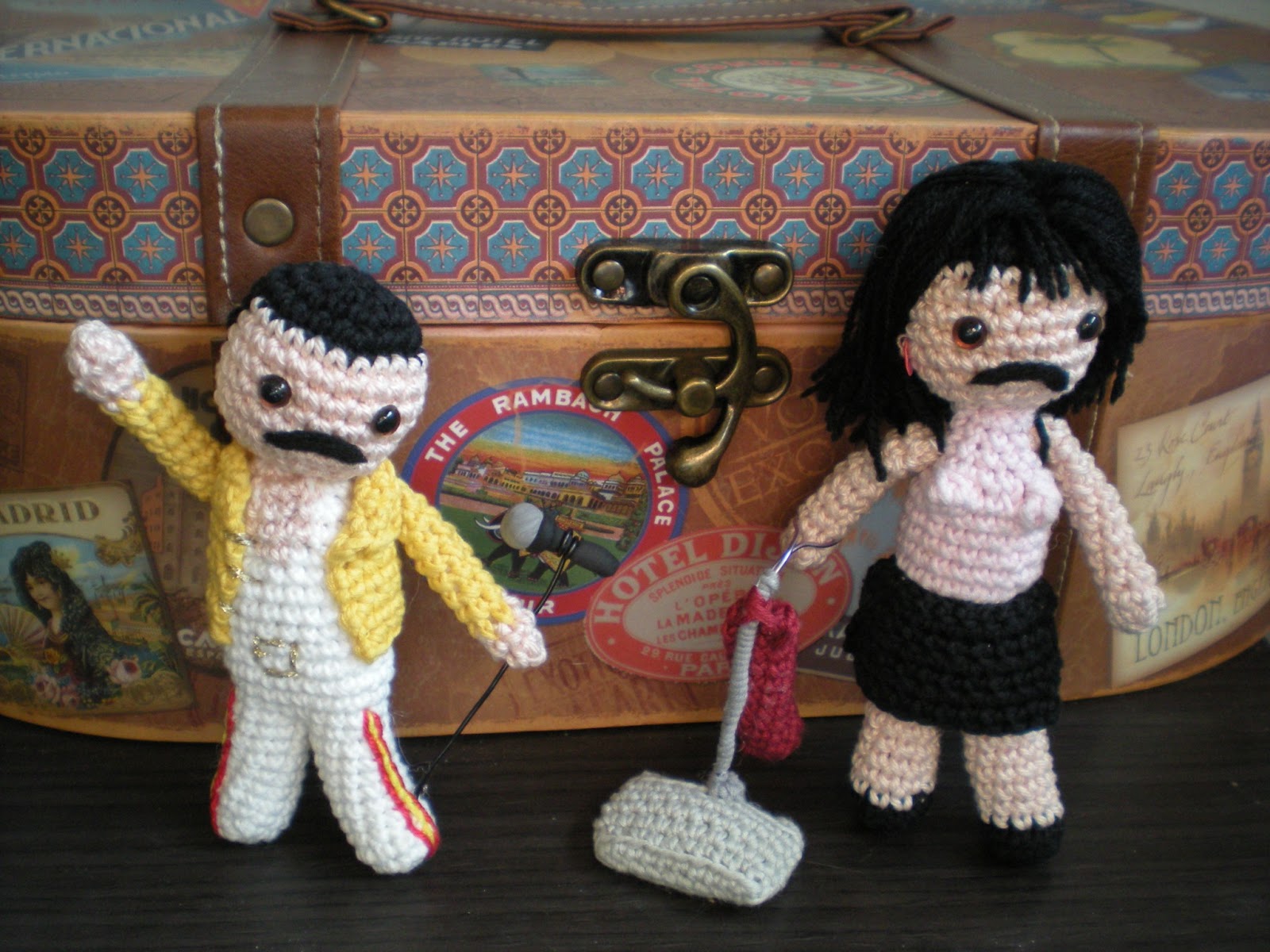 freddie mercury clay doll