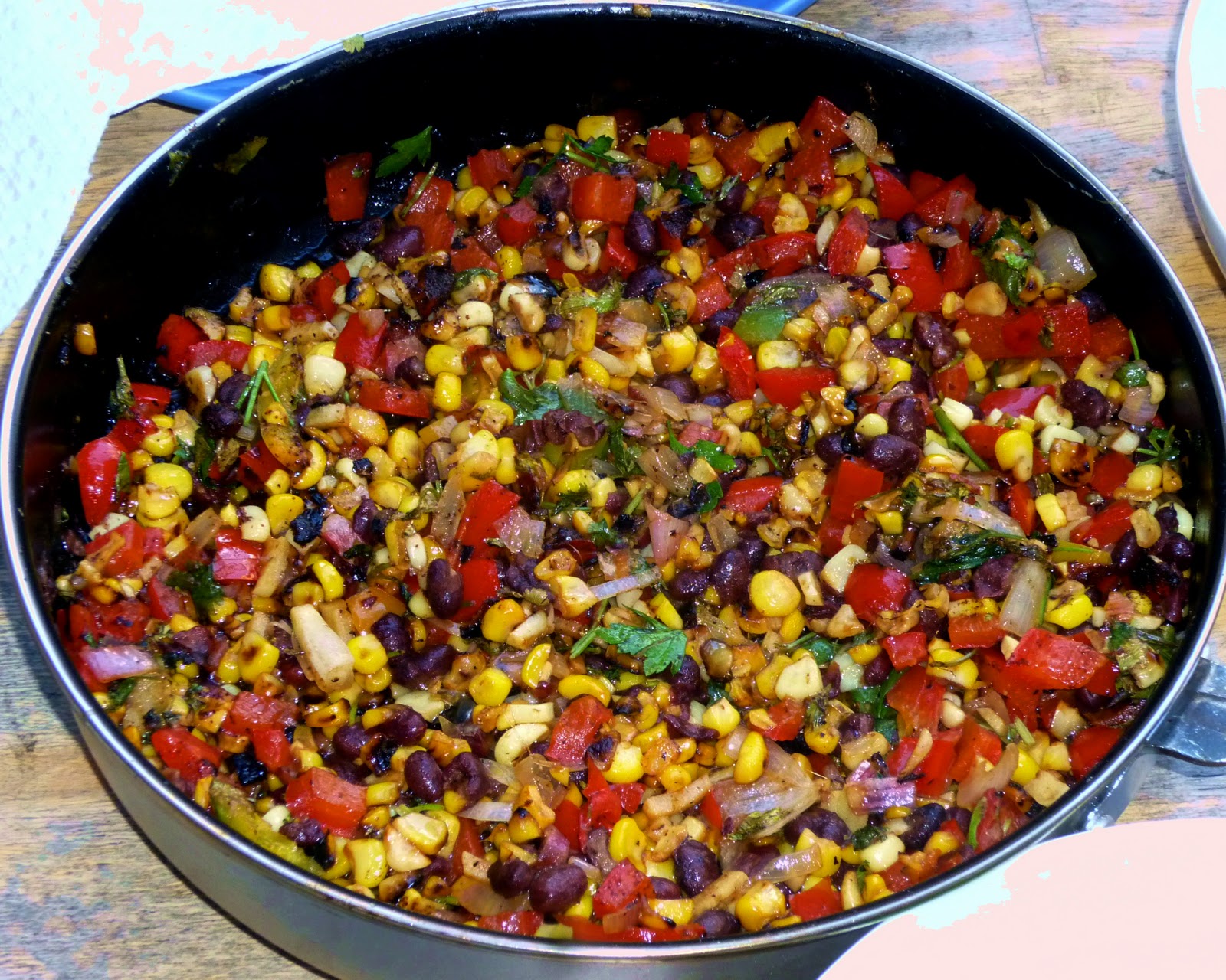 Noshes, Thoughts & Reves Coriander and CuminRubbed Chickpeas, Charred
