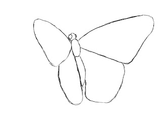 How To Draw A Butterfly Draw Central