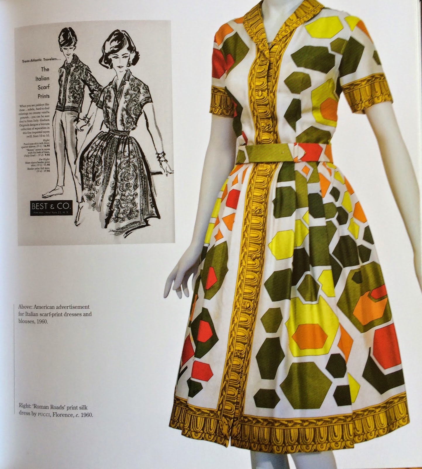 Vintage 1960s A-Line Dress size Medium Waffle Weave Cotton Flower Power Kick Pleats Sleeveless Spring Break Floral