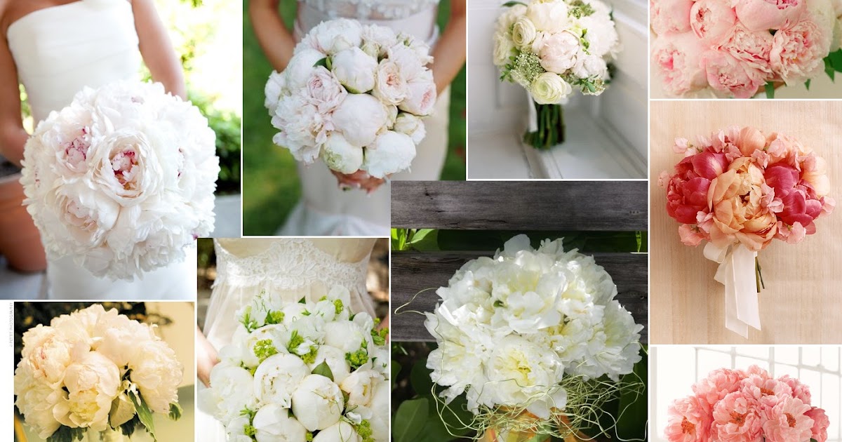 Yours Moment Spring Season Peonies Wedding Bouquets