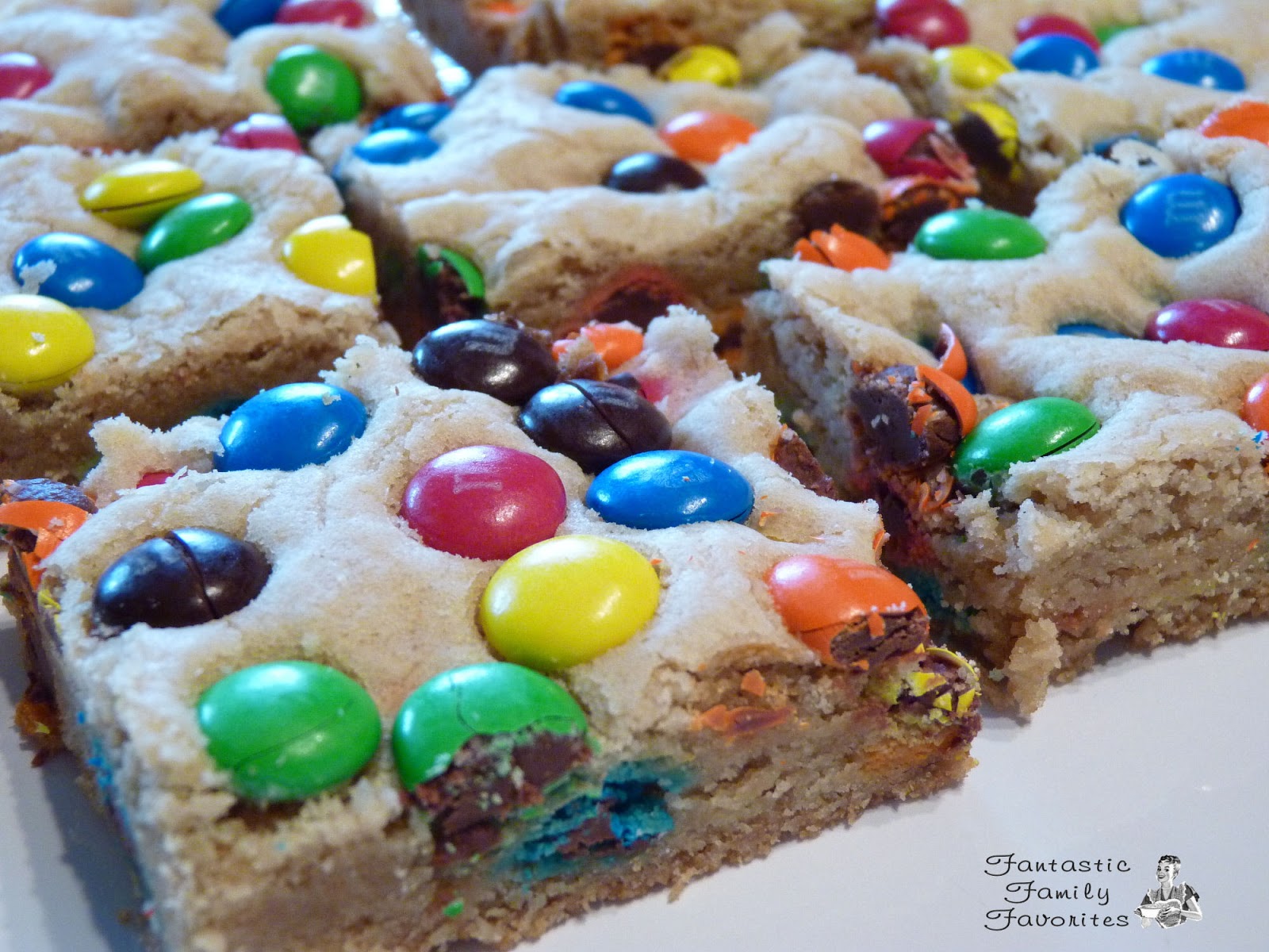 Fantastic Family Favorites Thick And Chewy M M Cookie Bars