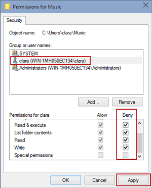 constraint user permissions to windows 10 folder constraint user permissions to windows 10 folder