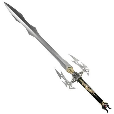 Una imagen de una espada de fantasía, cualquiera de las armas mágicas para OSR