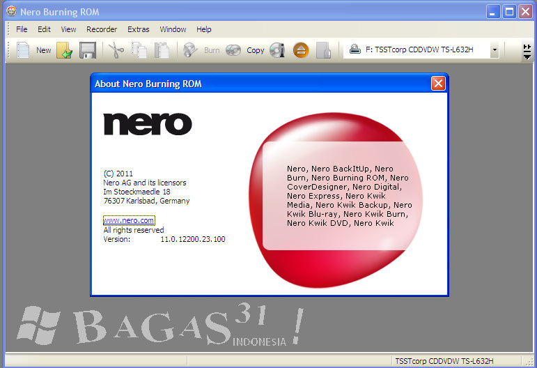 Nero 6.6 Serial Key