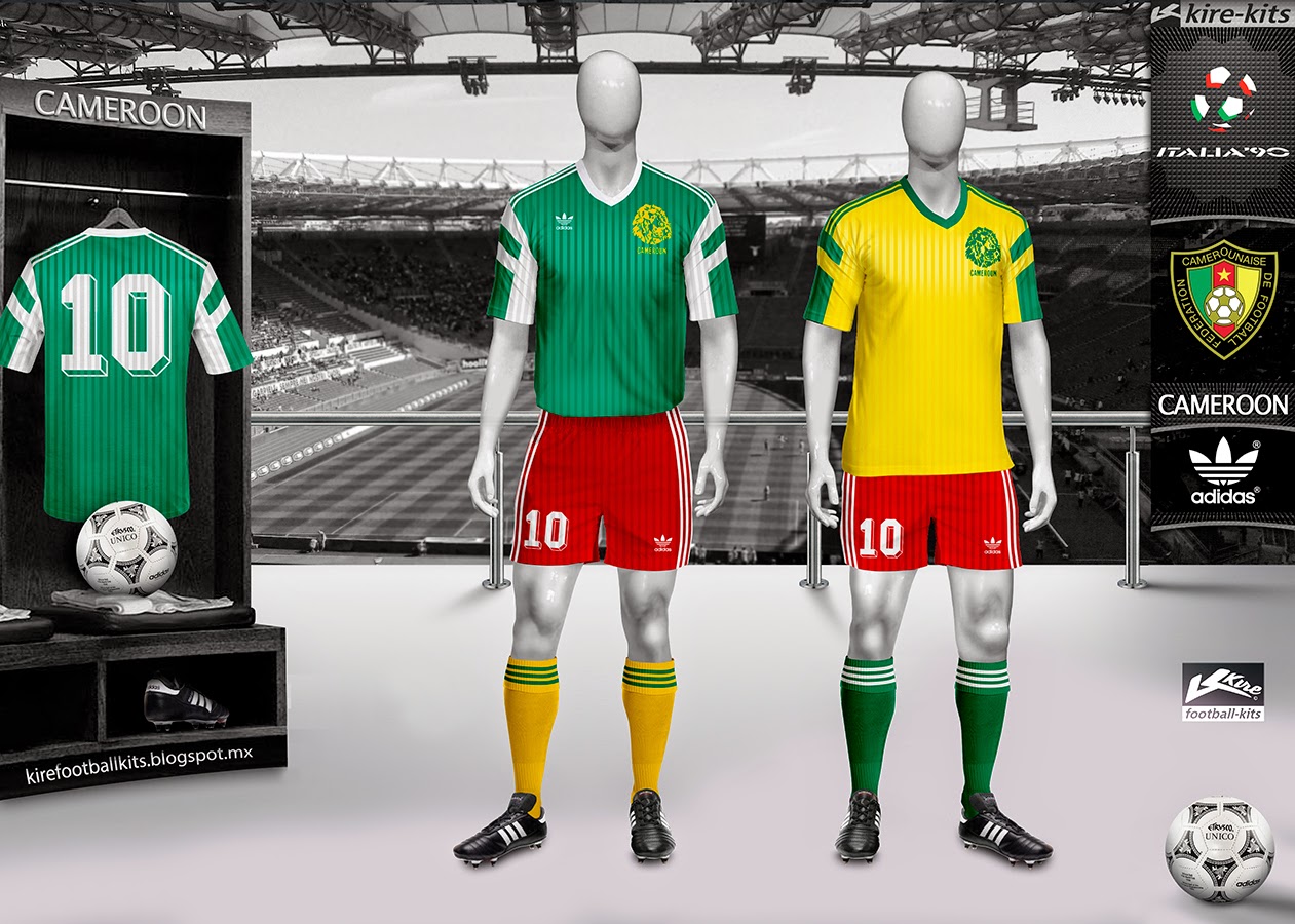 cameroon 1990 jersey