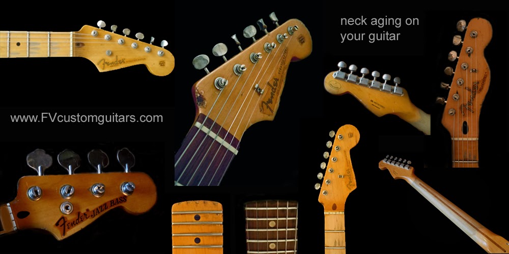 Guitar Aging Services by Frank Verrilli FV Custom Guitars Stratocaster Guitar Culture