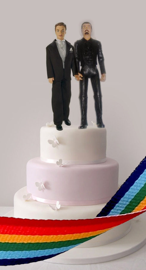 wedding cake gay ideas