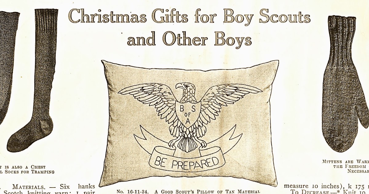whatifound 1916 Christmas Gift Ideas for Boy Scouts