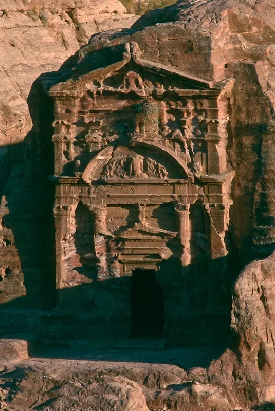 Ancient Jordanian site of Petra 