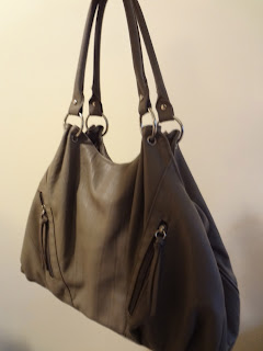 grey purse