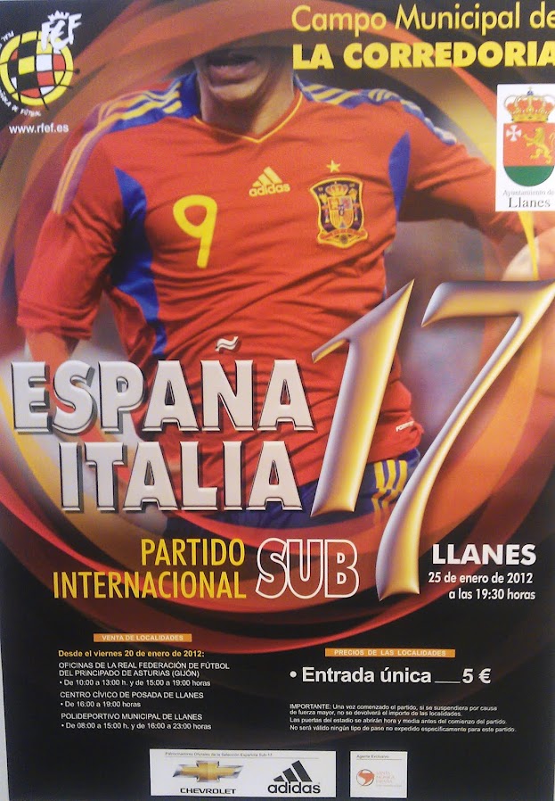 España - Italia sub17