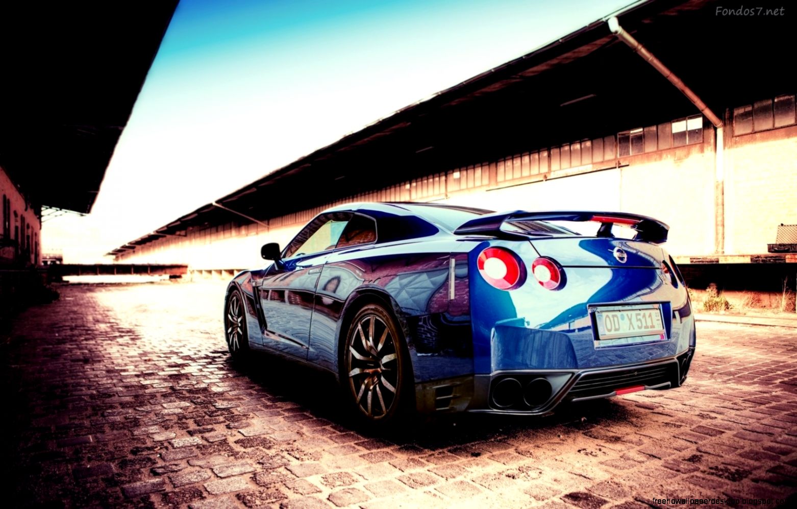 Nissan Skyline GTR Blue Nissan Skyline GTR Blue