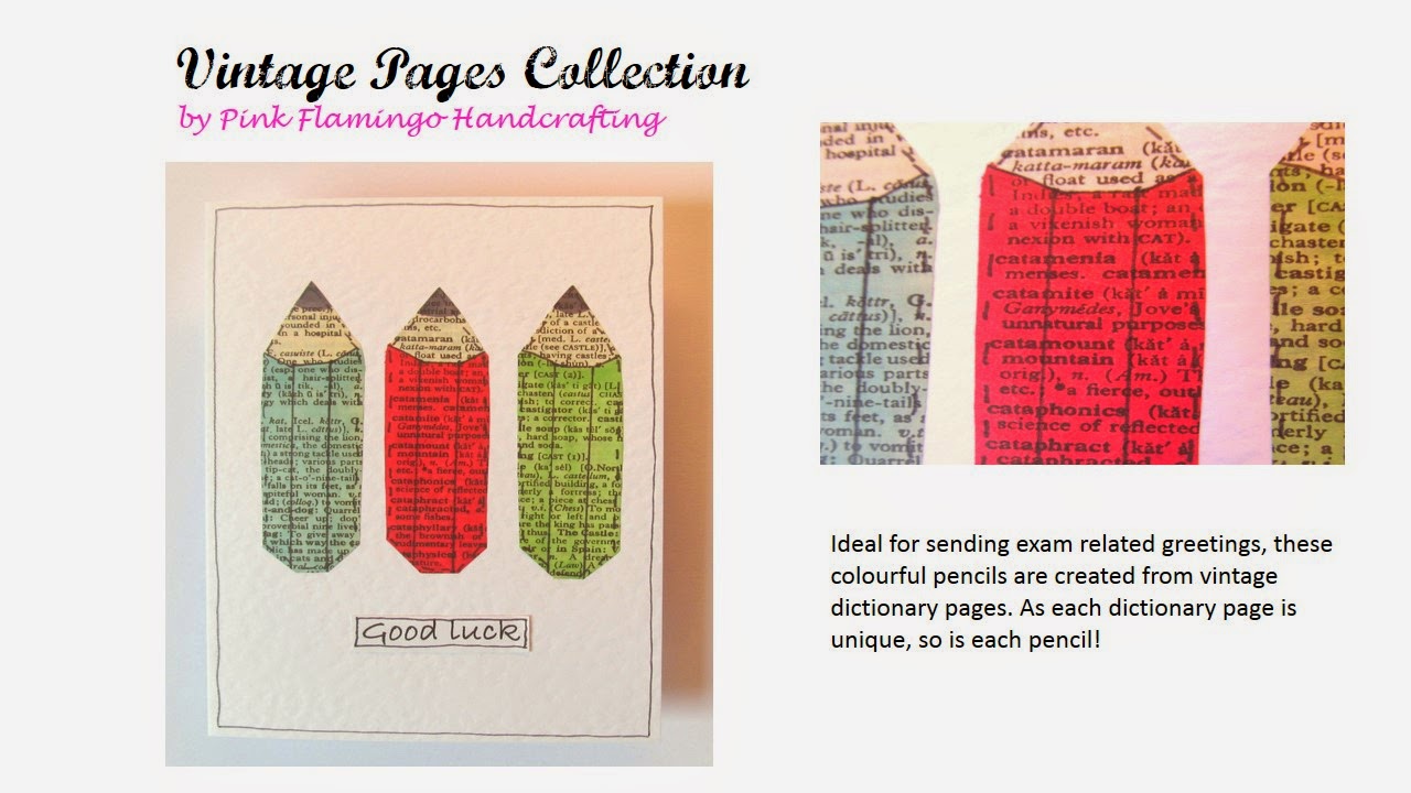 Recycled greeting cards by Pink Flamingo Handcrafting