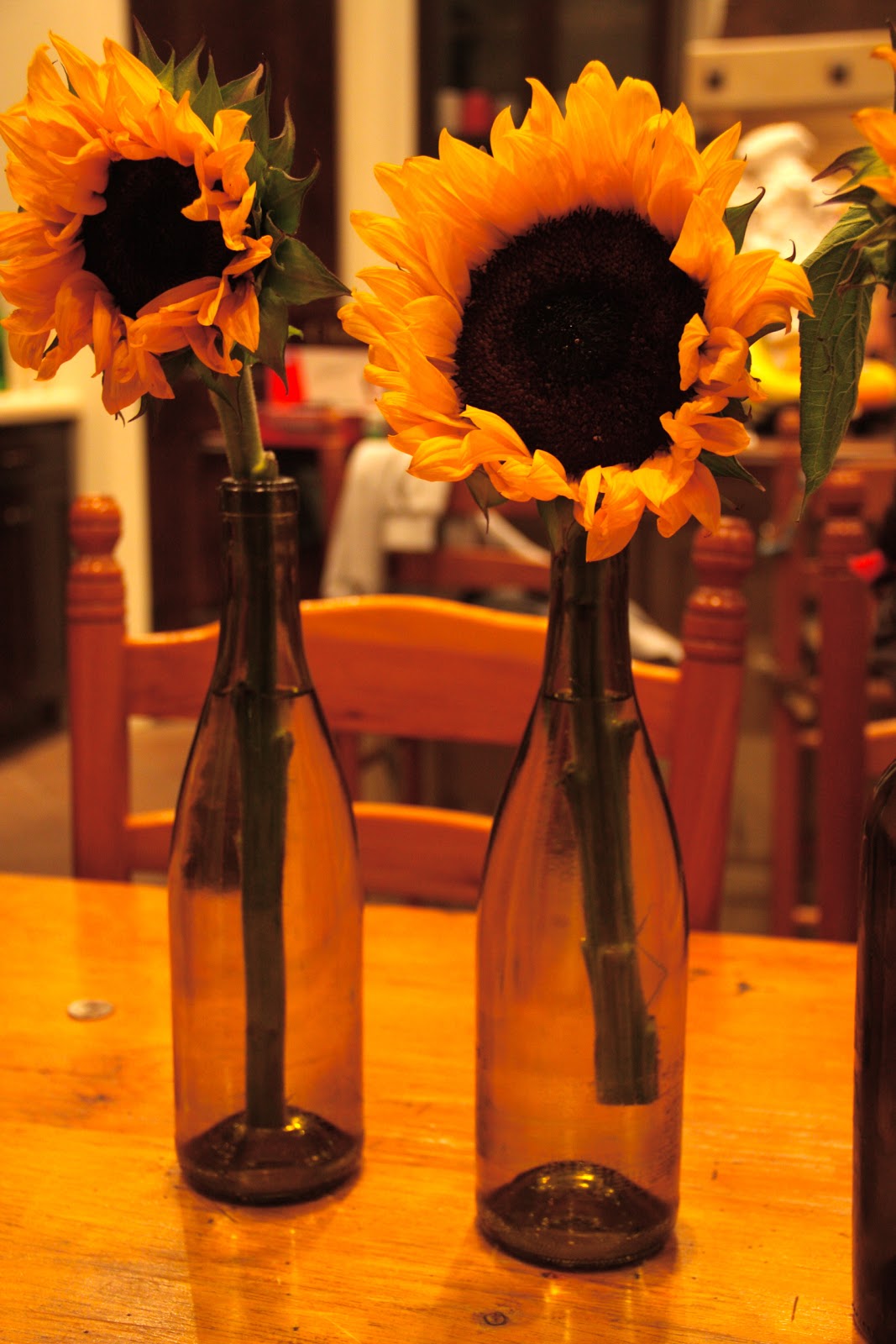 Lipstick, Louboutins & Lemon Drops DIY Rustic Flower Vases