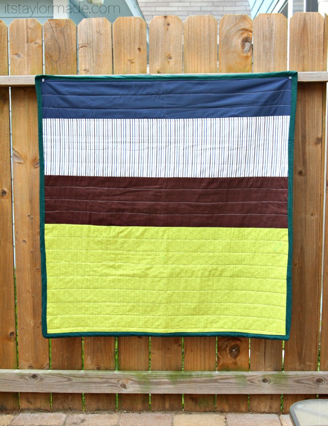 a Modern Baby Boy Quilt TaylorMade
