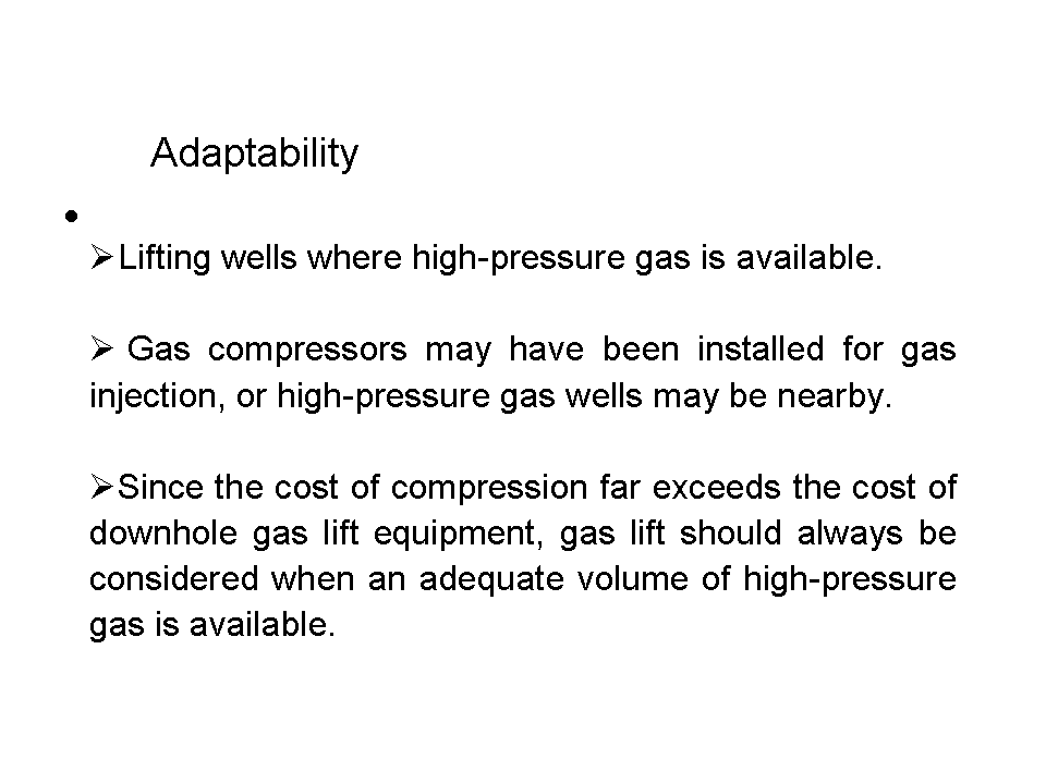 Gas Lift Technology Special Jobs in Oil Production