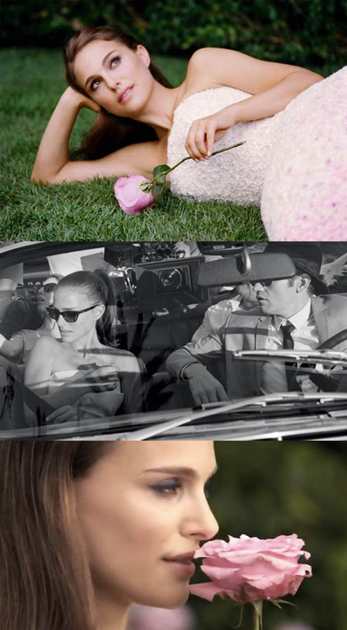 A VIDA EM ROSA DE MISS DIOR_Natalie Portman_Sofia Coppola_nova fragrancia da Dior_filme_comercial de perfume_novo trailer_miss Dior