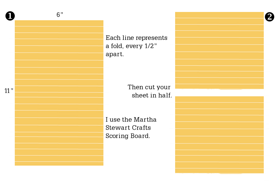 Inspired Honey Bee craft how to accordion circles