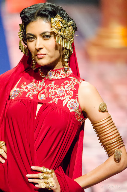 Suneet Varma India Bridal Fashion Week 2013 The Golden Bracelet