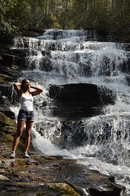 Me at Minnehaha Falls - Tallulah Gorge - The City Dweller