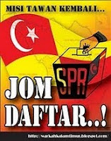 Mari Daftar Sebagai Pengundi......