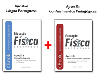 Material: Apostila Língua Portuguesa + Conhecimentos Pedagógicos - Concursos Educação Física