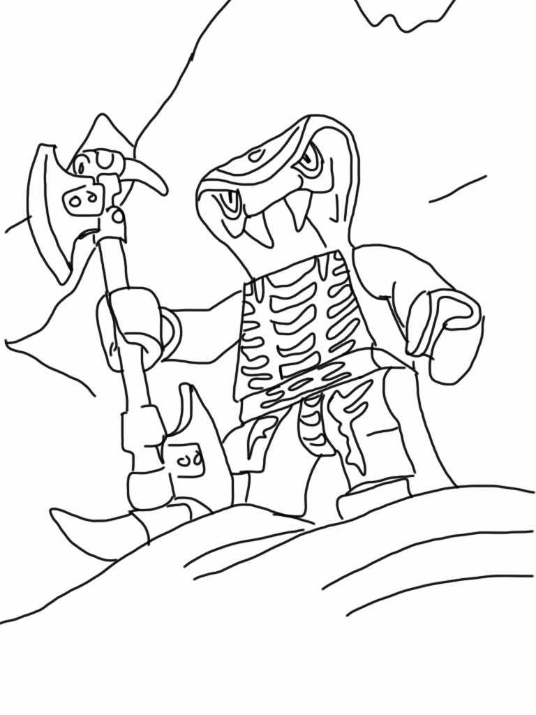 Lego Ninjago Rtise Of The Snakes - Free Coloring Pages