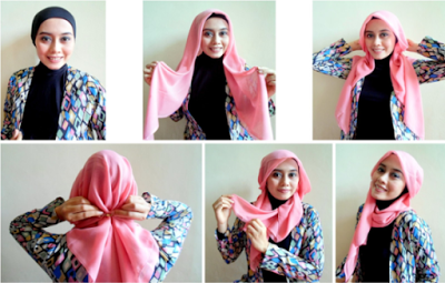 Model Hijab Segi Empat