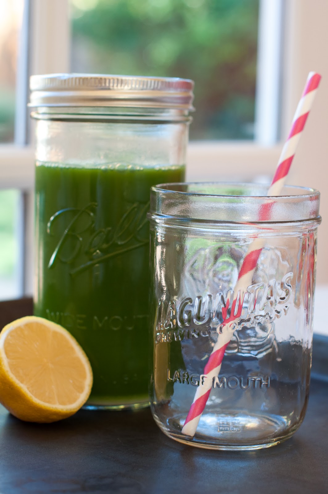 how to make a "mean green juice" without a juicer Marin Mama Cooks