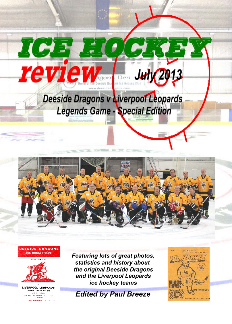 Posh Up North Publishing Deeside Dragons v Liverpool Leopards Legends Souvenir Programme