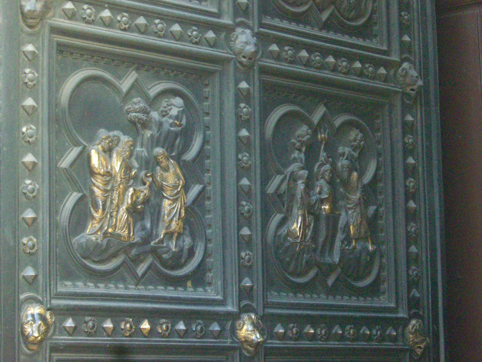 Some Photography Florence South Doors Of The Baptistery