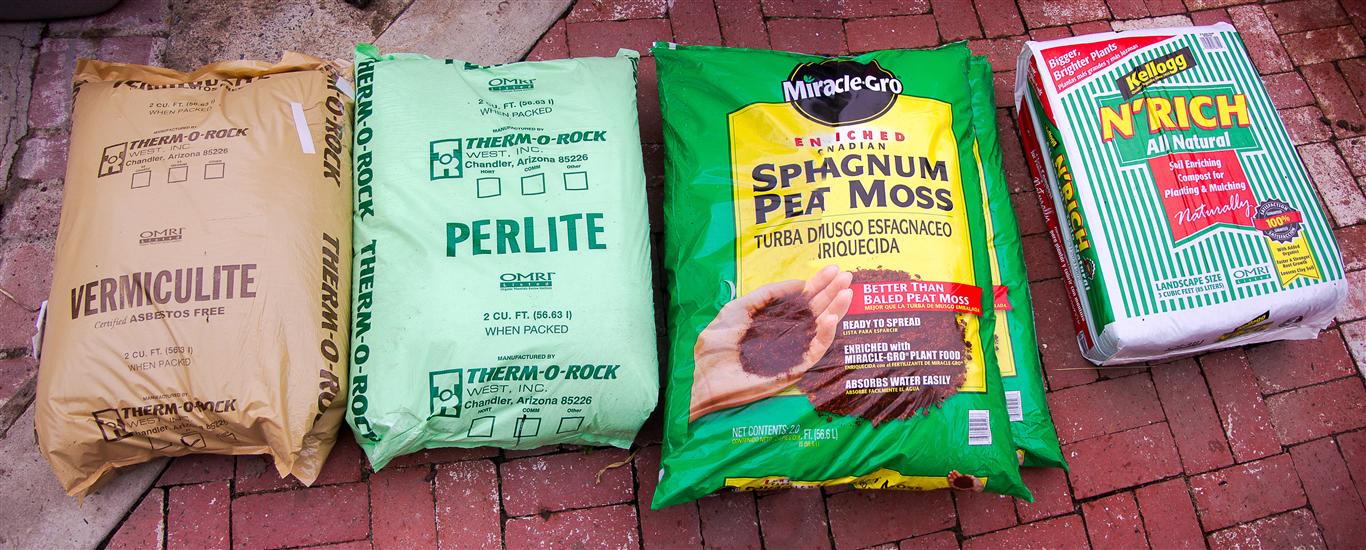 California Gardening: Your own potting mix in Self watering Terracotta