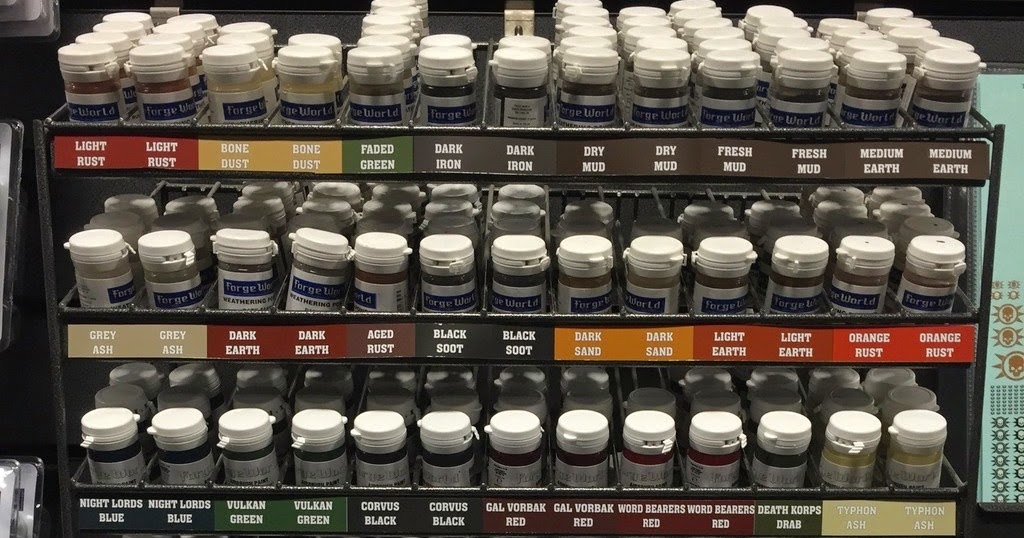 Airbrush Paint Range Pics from Warhammer World Faeit 212