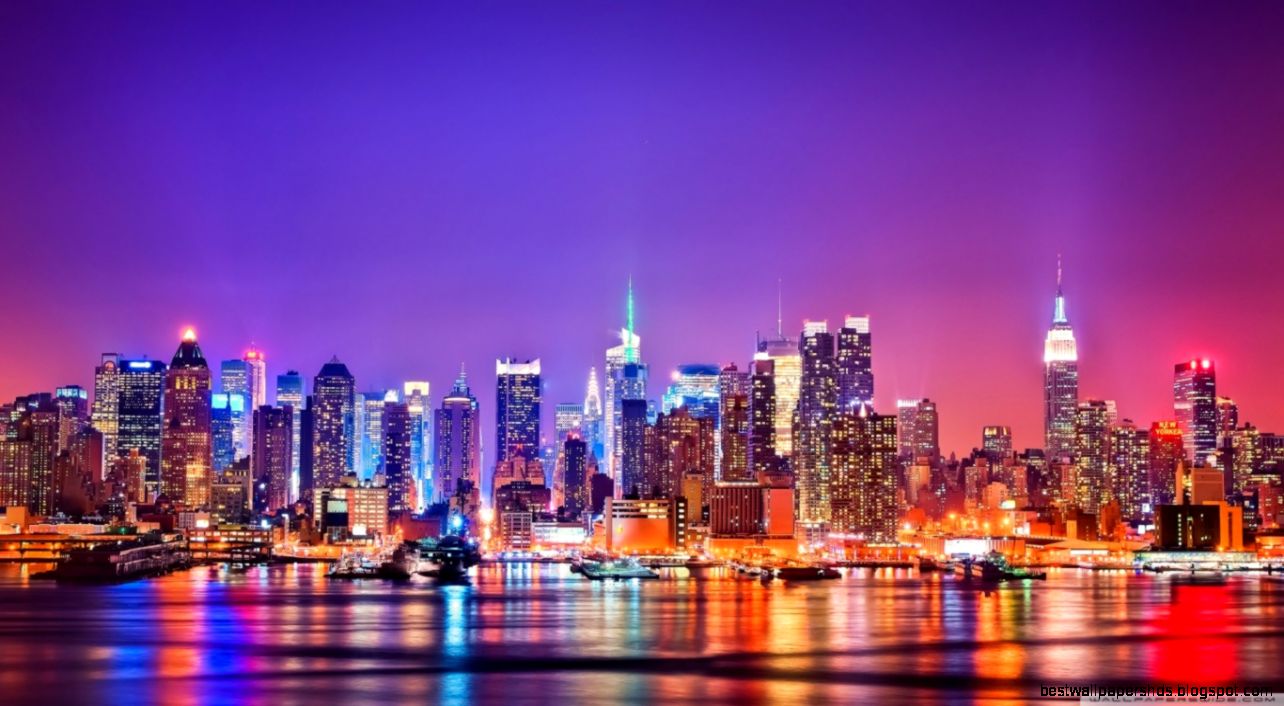 New York City Skyline at Night HD desktop wallpaper High New York City Skyline at Night HD desktop wallpaper High
