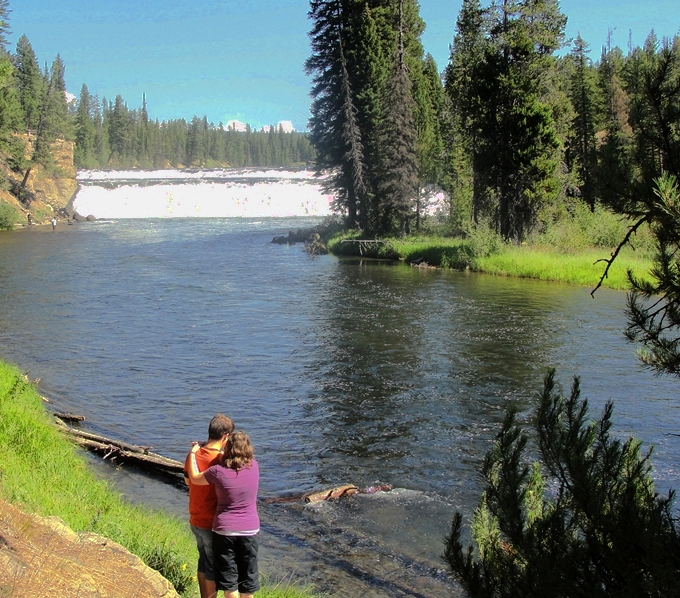 Idaho Travel Things To Do Idaho Vacation Cave Falls