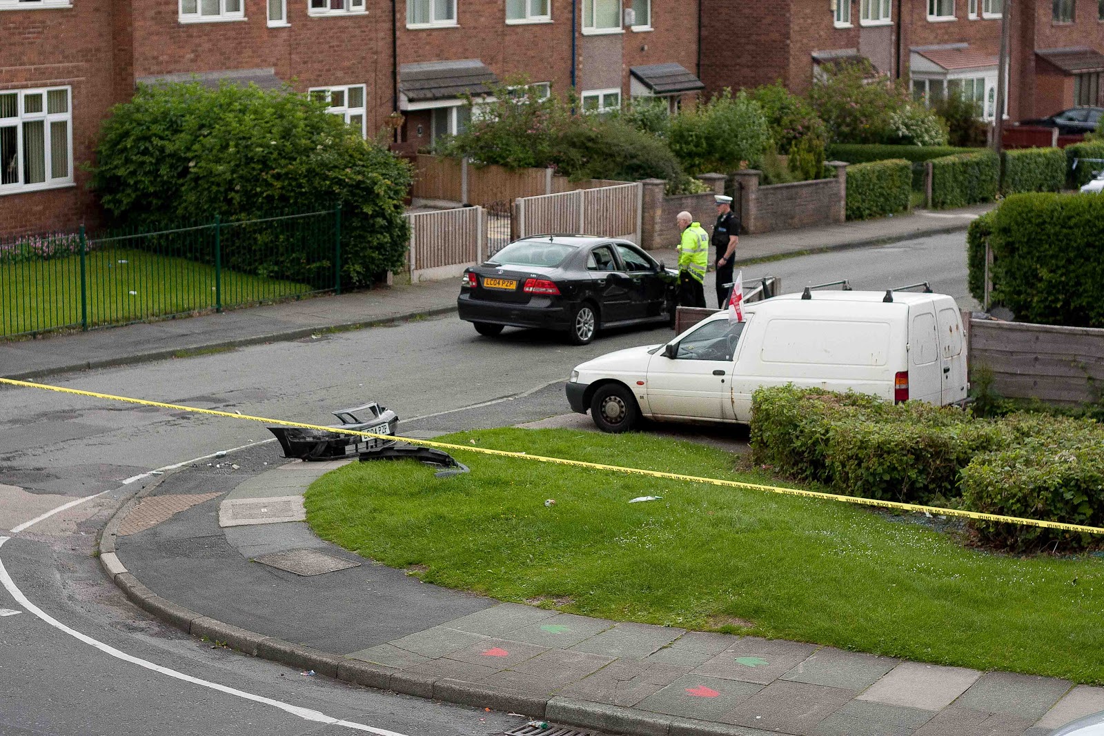 Tameside Citizen Scene of carnage in Haughton Green