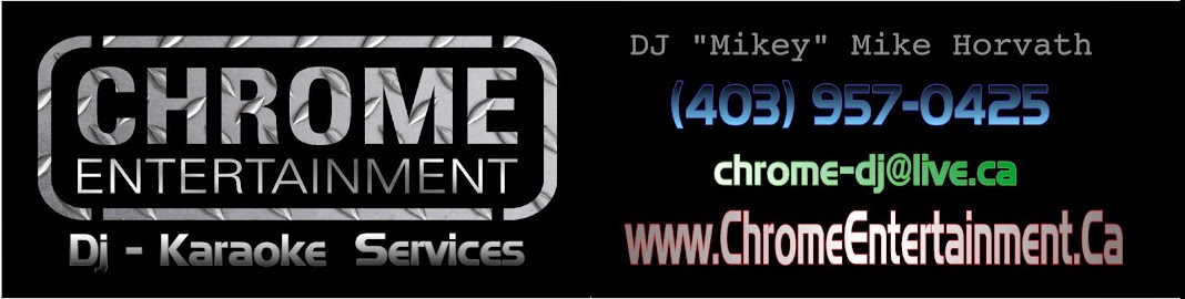 Chrome Entertainment Dj &  Karaoke Service 