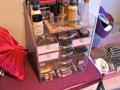 Fab Find Clear Cube Dupe Organize Your Makeup The Dash Way