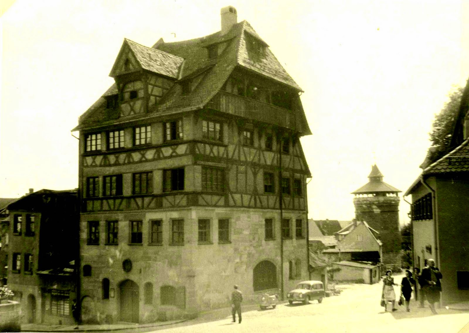 Dürer Haus in den 50ern